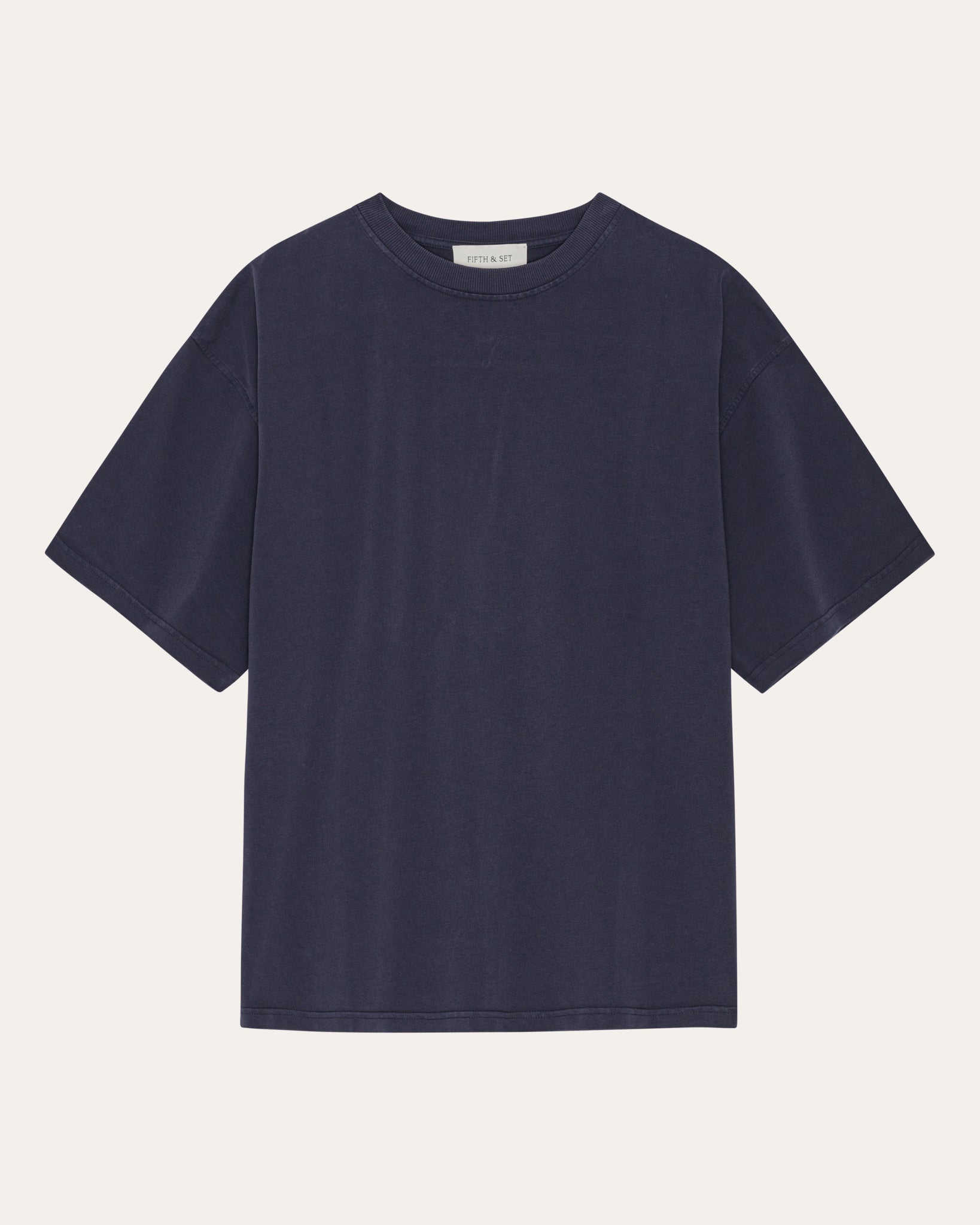 Navy basic t-shirt for men