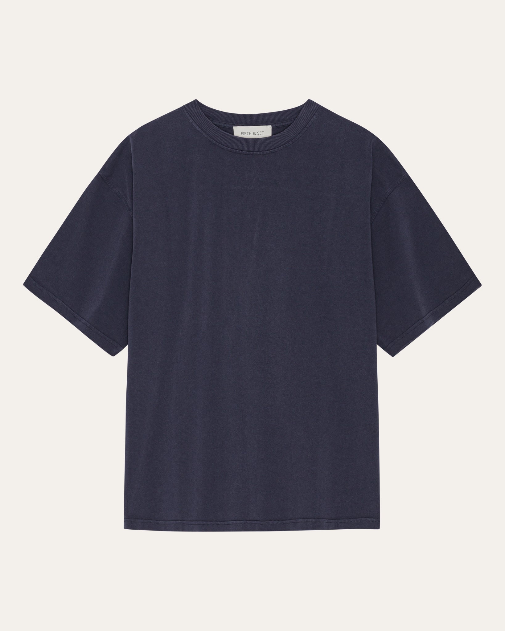 Navy basic t-shirt for men