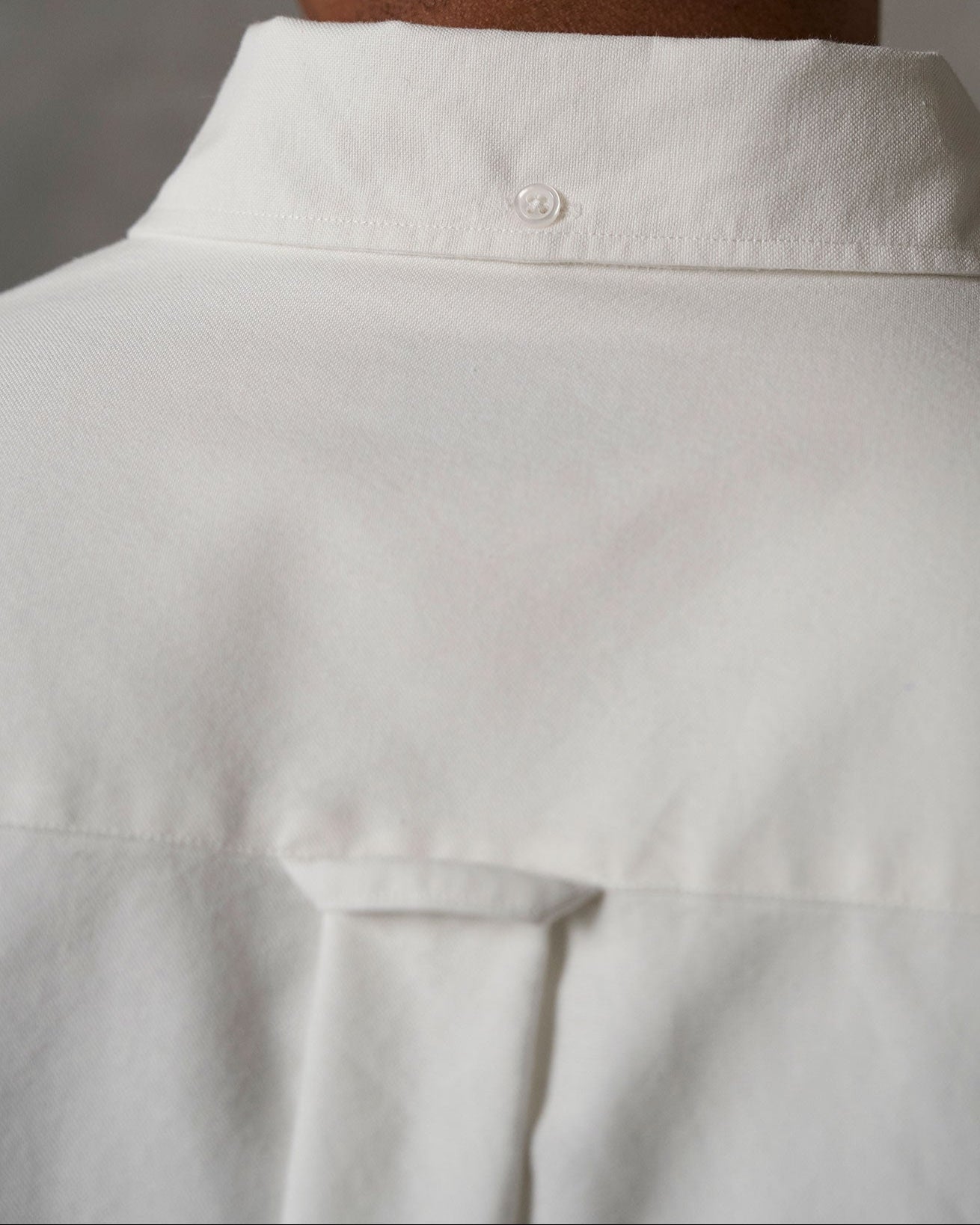 Locker loop detail on white casual men's white