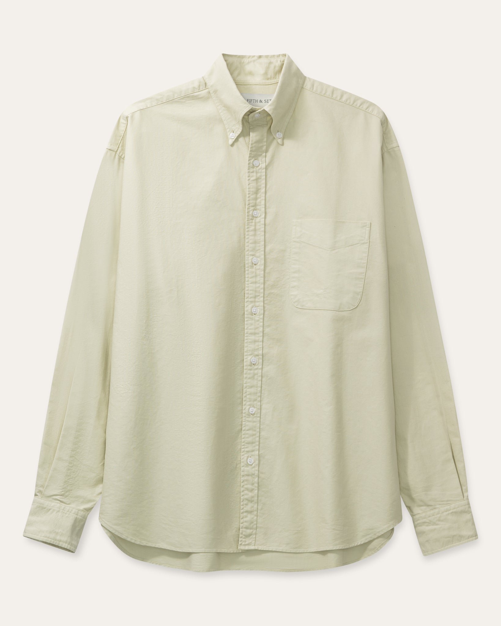 mens button down shirt green